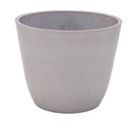 Pot de fleur - MEGA COLLECTIONS - Ecostone Egg - Ø 41 cm - H 33 cm - Taupe