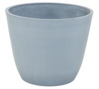 Pot de fleur - MEGA COLLECTIONS - Ecostone Egg - Ø 31 cm - H 25,5 cm - Gris