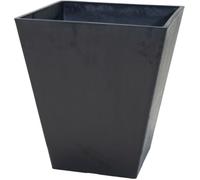 Pot de fleur - MEGA COLLECTIONS - Ecostone Square - 41 x 45 cm - Noir