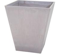 Generique Pot de fleur Ecostone Square 41 x 45 cm Taupe