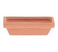 Pot de fleur miniature carré, 5,5 x 1,7 x 1,8 cm pour le monde des lutins - Rico Design(...) - marron marron G