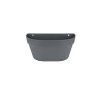 pot de fleur mural loft urban - oe 40 x h 19 cm - gris anthracite
