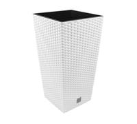 Pot de fleur - Rato Square - Blanc - 40 cm - 92L - Plastique