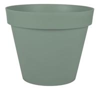 EDA - Pot de Fleur Rond Toscane Ø 48 cm - Volume 43 L - Ø 47,5 x H.39 cm - Vert Laurier
