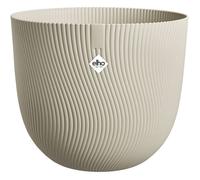 Pot de fleur rond - ELHO - Sereh Rond 60 - 110 L - Ø 59 x H 51 cm - Beige - Intérieur/extérieur