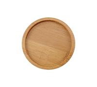 Pot De Fleur Rond En Bambou,Support De Bonsaï,Assiette De Sous-Verre,Pot De Fleurs En Bois,Décor De Bureau À Domicile,Pots De Jardinière,Polymères - Type 10cm