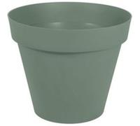 Pot de fleur rond en plastique vert ø100cm Eda Toscane