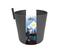 Pot De Fleur Rond Flower Light Ø 27 X H.61 Cm - Gris Gris