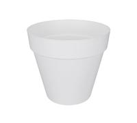 Pot De Fleur Rond Loft Urban Ø 40 X H.35 Cm - Blanc Gris
