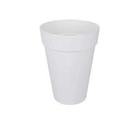 Pot De Fleur Rond Loft Urban High Ø 42 X H.56 Cm - Blanc Gris