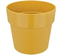 Elho B.for Original Rond 30 - Pot De Fleurs pour Intérieur - Plastique 100% recyclé - Ø 29.5 x H 27.3 cm - Jaune/Ocre