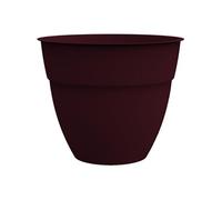 Pot de Fleur Rond Osaka EDA - Ø 50 cm - Volume 57 L - Rouge Bourgogne