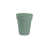 Pot de fleur rond Toscane Ø 44 x H.53 cm - Vert laurier -