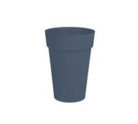 Vase haut Rond - EDA - Toscane - Ø 46 cm - 67 L - Intérieur/Extérieur - Ø 46 x H. 65 cm - Bleu Jean
