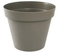 EDA Pot en plastique Toscane Ø 80 cm Taupe