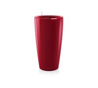 Lechuza - Pot de Fleurs d'Interieur - Premium Rondo - Réserve d'Eau Intégrée - Coloris Rouge Scarlet - Ø 40 x 75 cm
