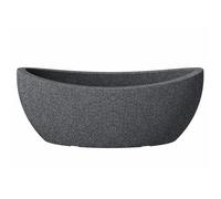 Scheurich 55371 253/58 Wave Globe Jardinière Plastique Granit Noir 58 x 24 x 23 cm