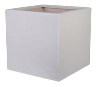 Strata Pot de fleur STRATA L Carré Riven Ø 38,5 x 46,5 cm H Couleur pierre