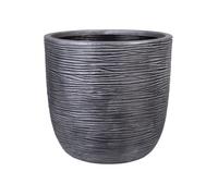 Strata Pot de fleur Amalfi L rond Ø 42,5 cm x 40 cm H couleur étain multicolore