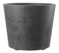Pot de fleur Vase - Millennium R - Anthracite - A réserve d'eau - Roulettes - 59 cm anthracite G