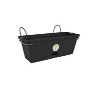 Pot de Fleur Vert Basics Trough Mini ALLIN1 30CM Living Noire elho