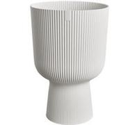 Pot de fleur - Vibes Fold Coupe - Blanc - L 30 x B 29.5 x H 45 cm - Intérieur - 100% recyclé G