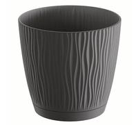 Pot de fleurs 0,6L SANDY P 108x108x102 mm, Anthracite