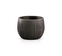 Pot de fleurs 0,75L avec un insert Beton Bowl DKB150 noir
