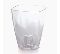 pot de fleurs 13,2x13,2cm Coubi Orchidée DUKO130P-CPNO plastique transparent PROSPERPLAST