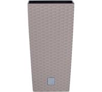 pot de fleurs 17cm RATO SQUARE DRTS170-7529U mocca plastique PROSPERPLAST