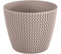 pot de fleurs 21,8cm SPLOFY DSP220-7529U mocca plastique PROSPERPLAST