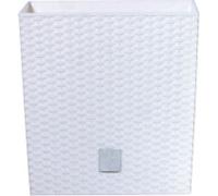 pot de fleurs 26,2cm RATOlow DRTS265L-S449 plastique blanc PROSPERPLAST