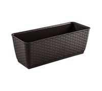 Pot de fleurs 6L avec crochets rectangulaire Ratolla DRL400PW Prosperplast