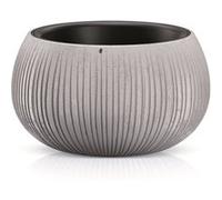 Pot de fleurs 9L avec insert Bol en béton DKB370-422U gris G