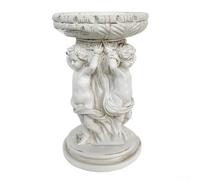 Pot de fleurs ange en résine de style européen pour décoration de jardin, clôture, fleurs pour beige (B)