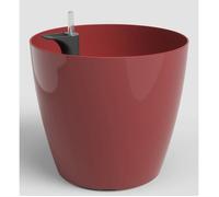 Artevasi Pot San Remo SWS 36 BR – Plastique intérieur/extérieur Ø36 x 33,5 cm 25 L Rouge foncé