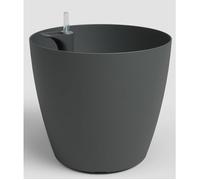 Artevasi San Remo Pot, Finition Mate, avec système d'auto-arrosage, 36cm, Anthracite