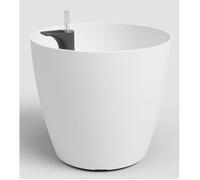 Pot de fleurs - ARTEVASI - San Remo SWS 42 MA - Intérieur/extérieur - Plastique - Ø43,3 x H39,5 cm - 42,3 L - Blanc