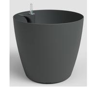 Pot de fleurs - ARTEVASI - San Remo SWS 42 MA - Intérieur/extérieur - Plastique - Ø43,3 x H39,5 cm - 42,3 L - Gris anthracite