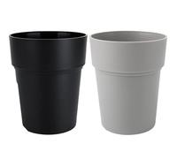 Pot de fleurs avec coffre-fort caché, adapté au jardin, 15,5 x 12,4 cm, cachette secrète pour clés, cachée une clé, sûr, compact et fonctionnel, pour jardins, terrasses, balcons, entrées