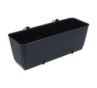 Pot de fleurs avec crochet 12L Ratolla DRL500PW Umbra Anthracite Blanc