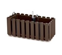 Pot De Fleurs Avec Crochet Suspension Balcon 38cm Marron Boardee Fencycase Multicolore