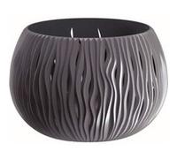 Pot de Fleurs avec insert Ø 238mm 2,3L anthracite Prosperplast Sandy Bowl DSK240 G
