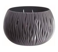 Pot de Fleurs avec insert Ø 370 mm 9L anthracite Prosperplast Sandy Bowl DSK370 G