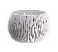 Pot de Fleurs avec insert Ø 370 mm 9L Blanc Prosperplast Sandy Bowl DSK370 G