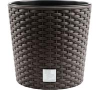 Pot de fleurs avec insert Prosperplast Rato Round DRTUS200L-440U umbra