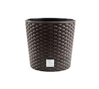 Pot de fleurs avec insert Prosperplast Rato Round DRTUS250L-440U - couleur umbra 8,7L