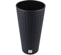 Pot de fleurs pot de fleurs aspect rotin avec insert nombreuses tailles 4 cou...
