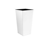 Pot de fleurs avec insert Prosperplast Urbi Square DURS200-S449 - blanc