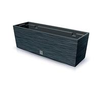 Prosperplast Pot de fleurs FURU – Réserve d'eau 12 L – Anthracite